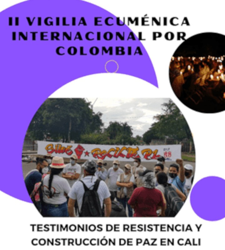 II vigilia internacional 1 II Vigilia Ecuménica Internacional por Colombia